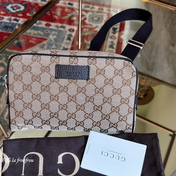 Authentic Gucci body bag